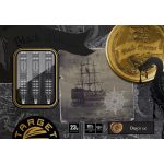 Darts szett steel Target Japan SP Black Marque Draco G2, 23g 90% wolfrám