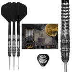 Darts szett steel Target Japan SP Black Marque Blaze, 23g 90% wolfrám