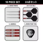Darts szett steel Target Japan SP Black Marque Spinel, 23g 90% wolfrám