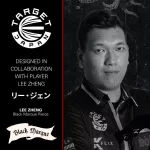 Darts szett steel Target Japan SP Black Marque Pierce, 22g 90% wolfrám