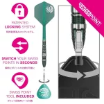 Darts szett steel Target Japan SP Prime Series Tan Phuay Wei PW G3, 23g 90% wolfrám