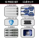 Darts szett steel Target Japan SP The Rising Sun G10.5, 24g 95% wolfrám
