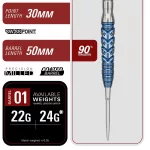 Dart szett steel TARGET JAPAN Toru Suzuki Sereno G3, 24g 90% wolfram