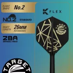 Dart szett steel TARGET JAPAN The Rising Miracle Limited Edition, 23g 95% wolfram