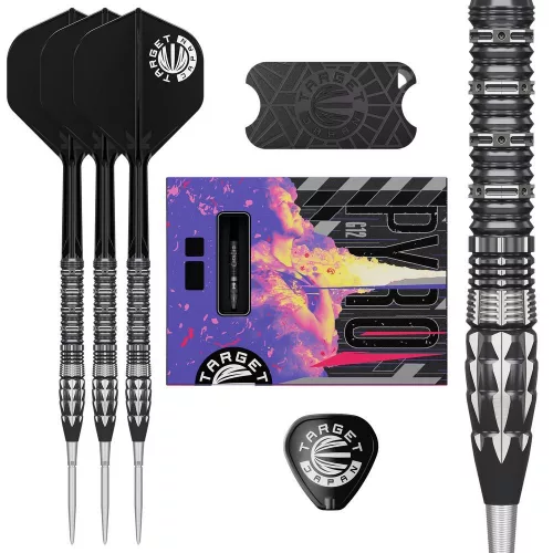 Dart szett steel TARGET JAPAN Mitsumasa Hoshino Pyro G12, 23g 90% wolfram