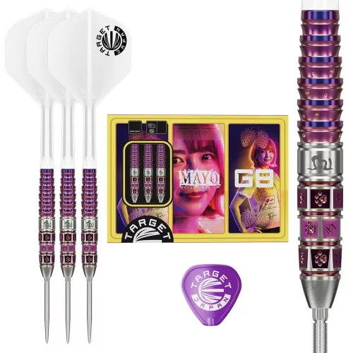 Dart szett steel TARGET JAPAN Mayuko Morita Mayo G8, 23g 90% wolfram