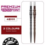 Darts fémhegy TARGET JAPAN SP Premium Swiss Point fekete, 40mm