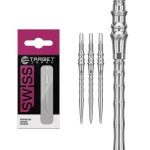 Darts fémhegy TARGET JAPAN SP Premium Swiss Point ezüst, 35mm