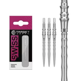   Darts fémhegy TARGET JAPAN SP Premium Swiss Point ezüst, 35mm