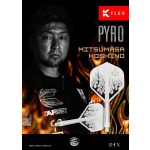 Darts toll és szár egyben Target Japan K-Flex Pyro fehér, No2 toll és közepes szár