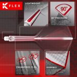 Darts toll és szár egyben Target Japan K-Flex Pyro fehér, No2 toll és hosszú szár