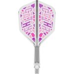 Darts integrált tollszár Target Japan K-Flex Cathy Leung átlátszó rózsaszín, No6 toll és rövid szár