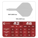 Darts tollszár Target Japan K-Flex Kasumi Sato Endeavour G3, No2 toll és közepes szár