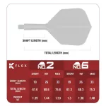 Darts tollszár Target Japan K-Flex Motomu Sakai XENO, No6 toll és rövid szár