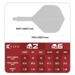Darts tollszár Target Japan K-Flex Motomu Sakai XENO, No2 toll és rövid szár