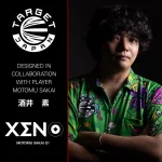 Darts tollszár Target Japan K-Flex Motomu Sakai XENO, No2 toll és hosszú szár