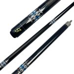 Pool Dákó kétrészes UniCues juharfa Nr. 117.