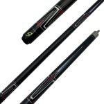 Pool Dákó kétrészes UniCues juharfa Nr. 118.