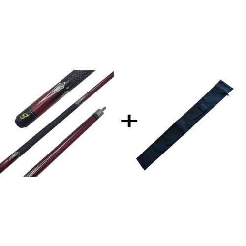 Pool Dákó kétrészes UniCues juharfa Nr. 111. + ajándék tok akció!