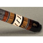 Pool dákó kétrészes  McDermott G308 Bocote/inlay pool