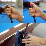 Dákóbőr védő Kamui fekete