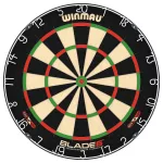 Darts tábla, Winmau BLADE 6, élezett dróttal, verseny minőségű, sisalból