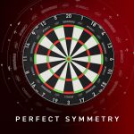 Darts tábla Winmau BLADE 360, élezett dróttal, verseny minőségű, sisalból