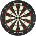 Darts tábla Winmau BLADE X, élezett dróttal, verseny minőségű, sisalból