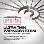 Darts tábla Winmau BLADE 6 Triple Core falvédővel és két szett nyíllal, dobóvonallal