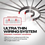 Darts tábla Winmau BLADE 6 falvédővel és két szett nyíllal, dobóvonallal