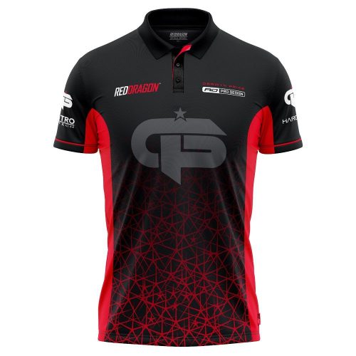 Darts ing Red Dragon Gerwyn Price Iceman Red Tour, XL-es méret