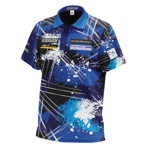 Darts ing Red Dragon Luke Humphries WC Tour Polo, XXL méretben