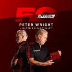 Darts ing Red Dragon 50 Year Limited Edition Shirt, Peter Wright - L méretben