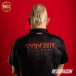 Darts ing Red Dragon 50 Year Limited Edition Shirt, Peter Wright - L méretben