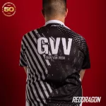 Darts ing Red Dragon 50 Year Limited Edition Shirt, Gian Van Veen 