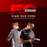 Darts ing Red Dragon 50 Year Limited Edition Shirt, Gian Van Veen - XL méretben