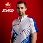 Darts ing Red Dragon 50 Year Limited Edition Shirt, Luke Humphries - L méretben