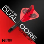 Darts tollszár Red Dragon Nitro Flite Jonny Clayton, Kite toll és rövid szár