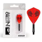 Darts tollszár Red Dragon Nitro Flite Jonny Clayton, Kite toll és közepes szár