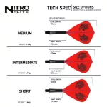 Darts tollszár Red Dragon Nitro Flite Jonny Clayton, Kite toll és hosszú szár