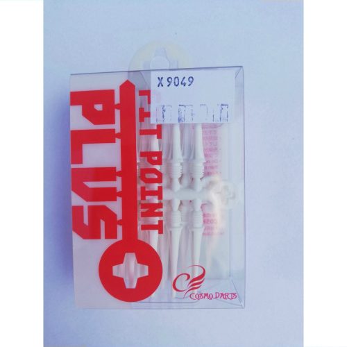 Dart hegy műanyag Cosmo 2BA standard menetes fehér 50db/csom