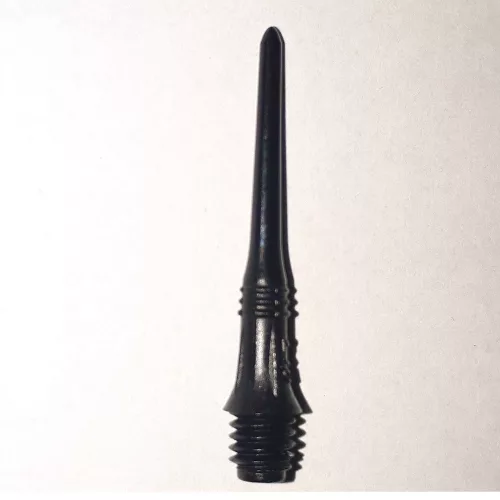 Dart hegy műanyag L-Style USA Lip fekete, 26mm 2BA/50db