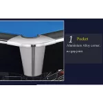 Astra pool biliárdasztal 7' fekete